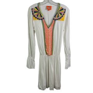 Pía Pauro Mini embroidery dress